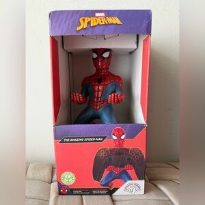 Marvel Spider-Man Action Figure Holder Controller Phone- Red and Blue